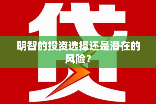 漾濞明智的投资选择还是潜在的风险？
