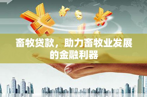 漾濞畜牧贷款，助力畜牧业发展的金融利器