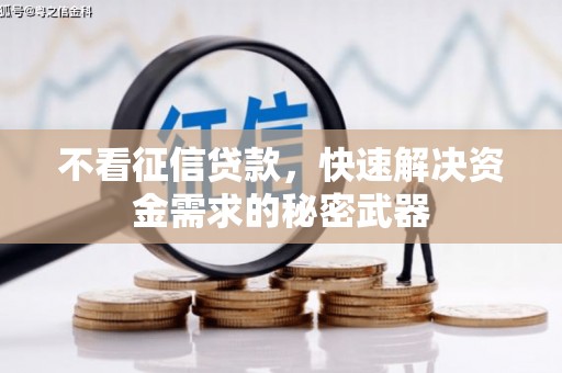 漾濞不看征信贷款，快速解决资金需求的秘密武器