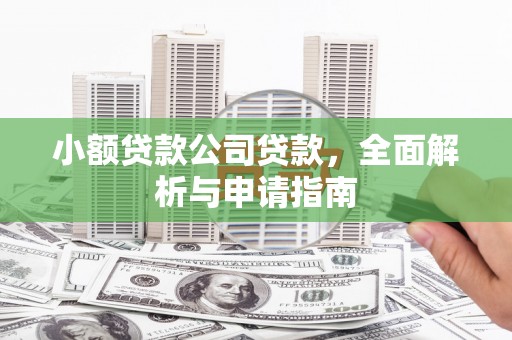 漾濞小额贷款公司贷款，全面解析与申请指南