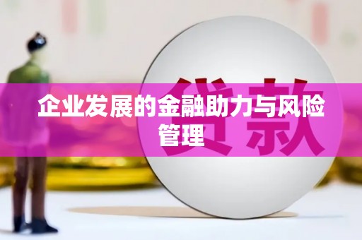 漾濞企业发展的金融助力与风险管理