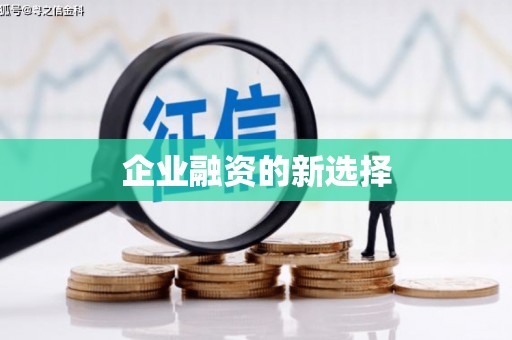 漾濞企业融资的新选择