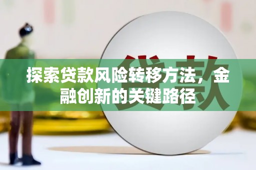 漾濞探索贷款风险转移方法，金融创新的关键路径