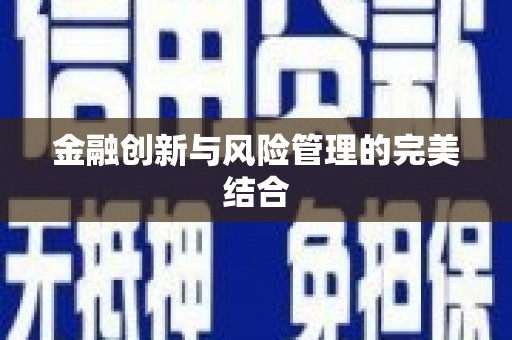 漾濞金融创新与风险管理的完美结合