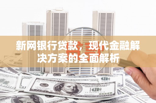 漾濞新网银行贷款，现代金融解决方案的全面解析