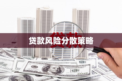 漾濞贷款风险分散策略