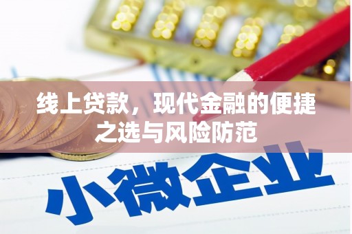漾濞线上贷款，现代金融的便捷之选与风险防范