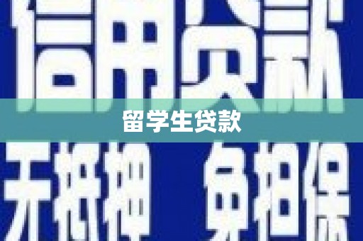 漾濞留学生贷款