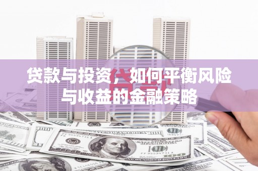 漾濞贷款与投资，如何平衡风险与收益的金融策略