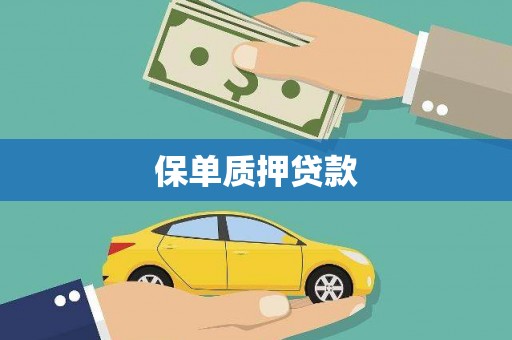 漾濞保单质押贷款