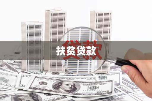 漾濞扶贫贷款