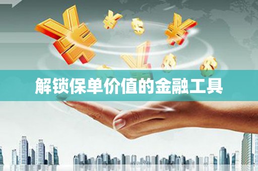 漾濞解锁保单价值的金融工具
