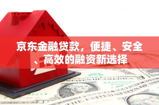 漾濞京东金融贷款，便捷、安全、高效的融资新选择
